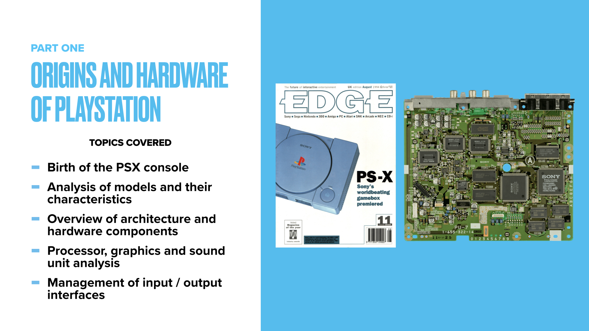 Slide about first part of thesis